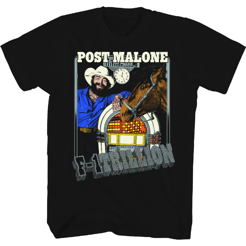 Post Malone F1 Trillion Album/tour T-shirt Unisex Rockinstone Size:xxxl