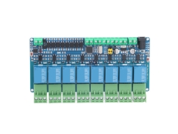 Módulo De Relés De 8 Canales Con Optoacoplador Aislado, Placa De Control De 12 V, Componente Electrónico.