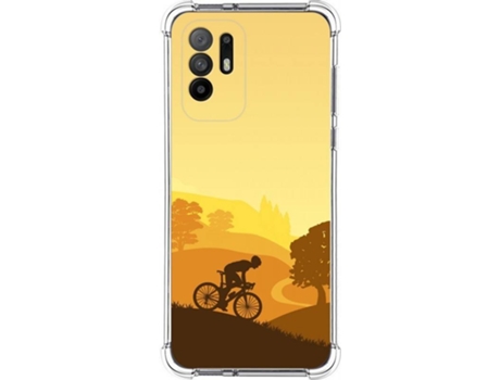 Carcasa Oppo A94 5G TUMUNDOSMARTPHONE Ciclista Multicolor