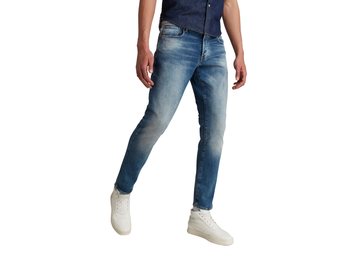 Pantalones Vaqueros G STAR Hombre 26x30 Azul Worten.es