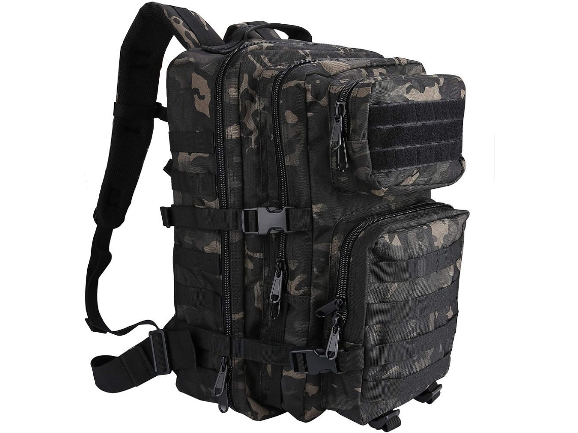 Mochila Táctica 3P Attack con Bandera Nocturna Americana 45L SIURN