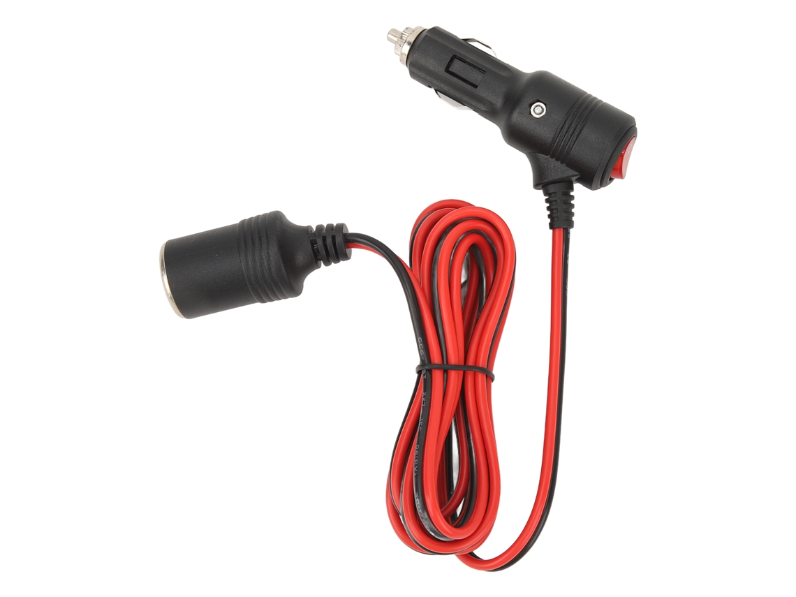 Toma de mechero de 12V 24V 10-15A con fusible de 15A para cámara de coche