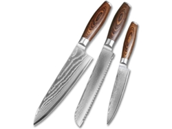 Cuchillo De Acero Inoxidable Alta Calidad Con Filo Superior.brcorta Diversos Tipos Alimentos Un Afilado. Lig