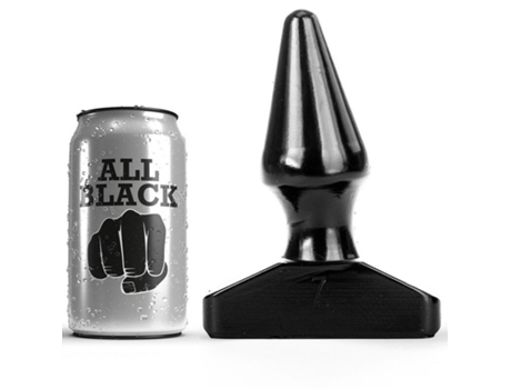 Plug Anal ALL BLACK (Negro - 16 cm)