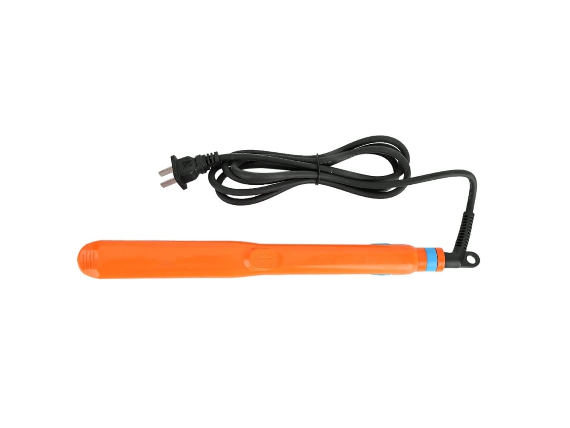 2026-ferro e modelador de cabelo elétrico com ânion ferramenta de pentear 220v plug cn laranja