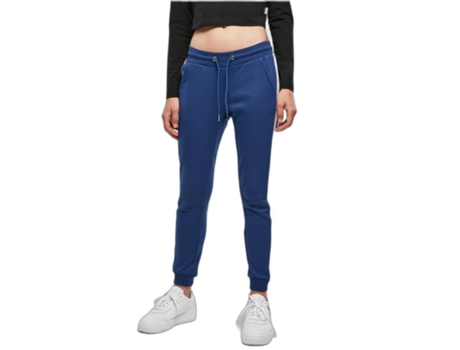 Pantalones de Chándal URBAN CLASSICS (Mujer - Blanco - 4XL)