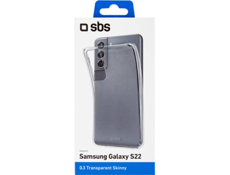 Funda para Samsung Galaxy S22 SBS Skinny Transparente
