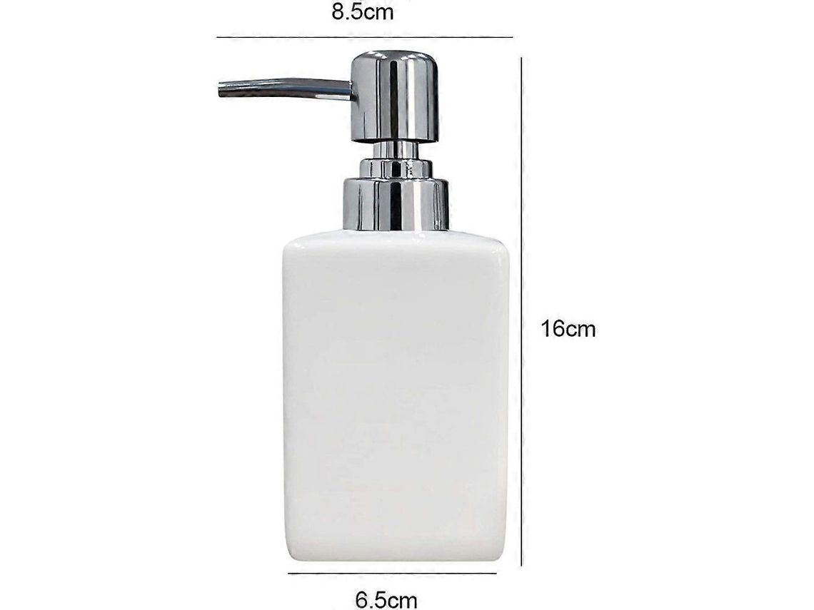 Dispensador de jabón cuadrado Rosewell de 320 ml para cocina y baño