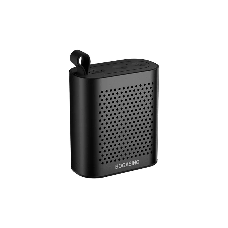(negro) Mini Altavoz Inalámbrico Bluetooth, Altavoz Portátil Para Exteriores, Volumen Alto, Compatible Con Tarjeta Tf