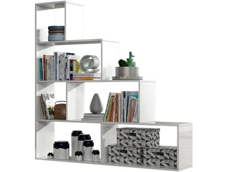 Estantes HABITDESIGN de Pared Modular (Blanco - Melamina - 145 x 145 x 29 cm)