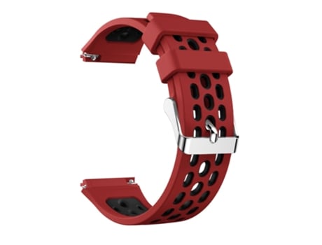 Correa de Silicona color dual para Huawei Watch GT 2e - rojo/negro