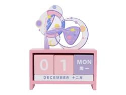 1 calendario de madera para oficina. ALLINLESS