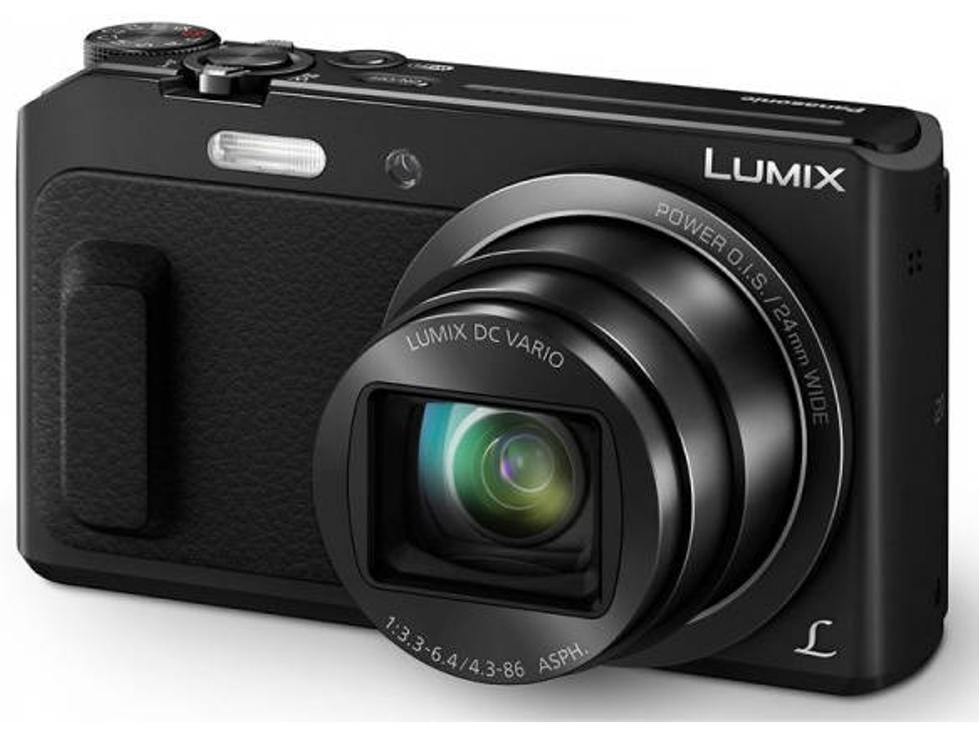 Cámara Compacta PANASONIC Lumix DMC-TZ57 (Negro - 16 MP - Zoom Óptico