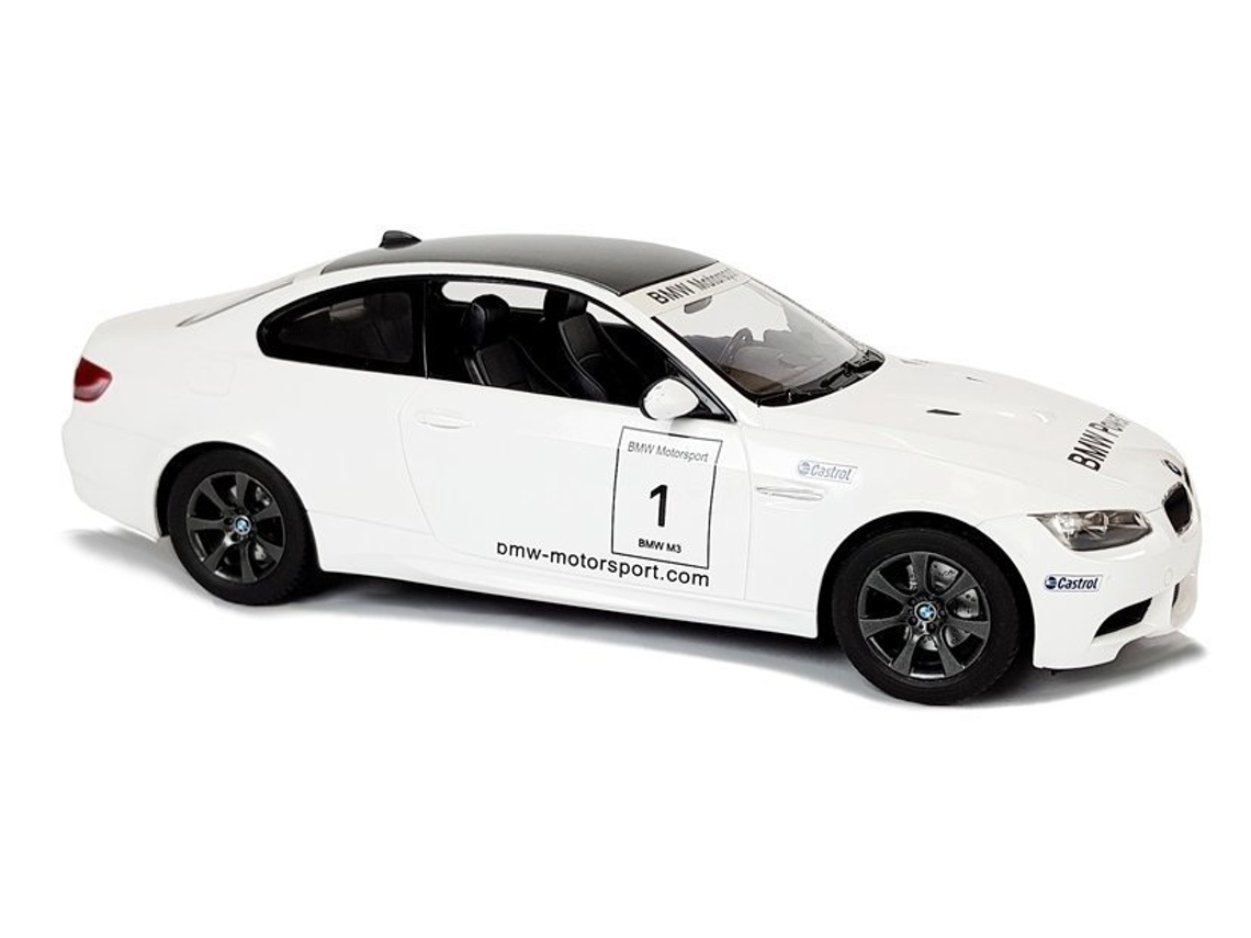 Coche teledirigido BMW M3 Rastar 114 blanco