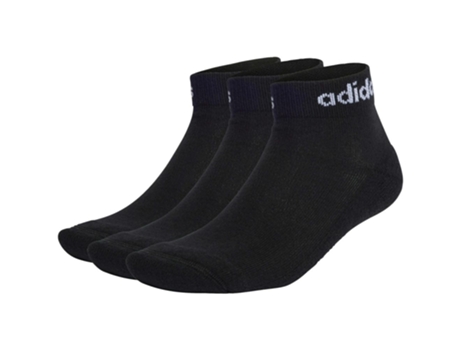 Medias Unisex ADIDAS Ankle Negro (XS)