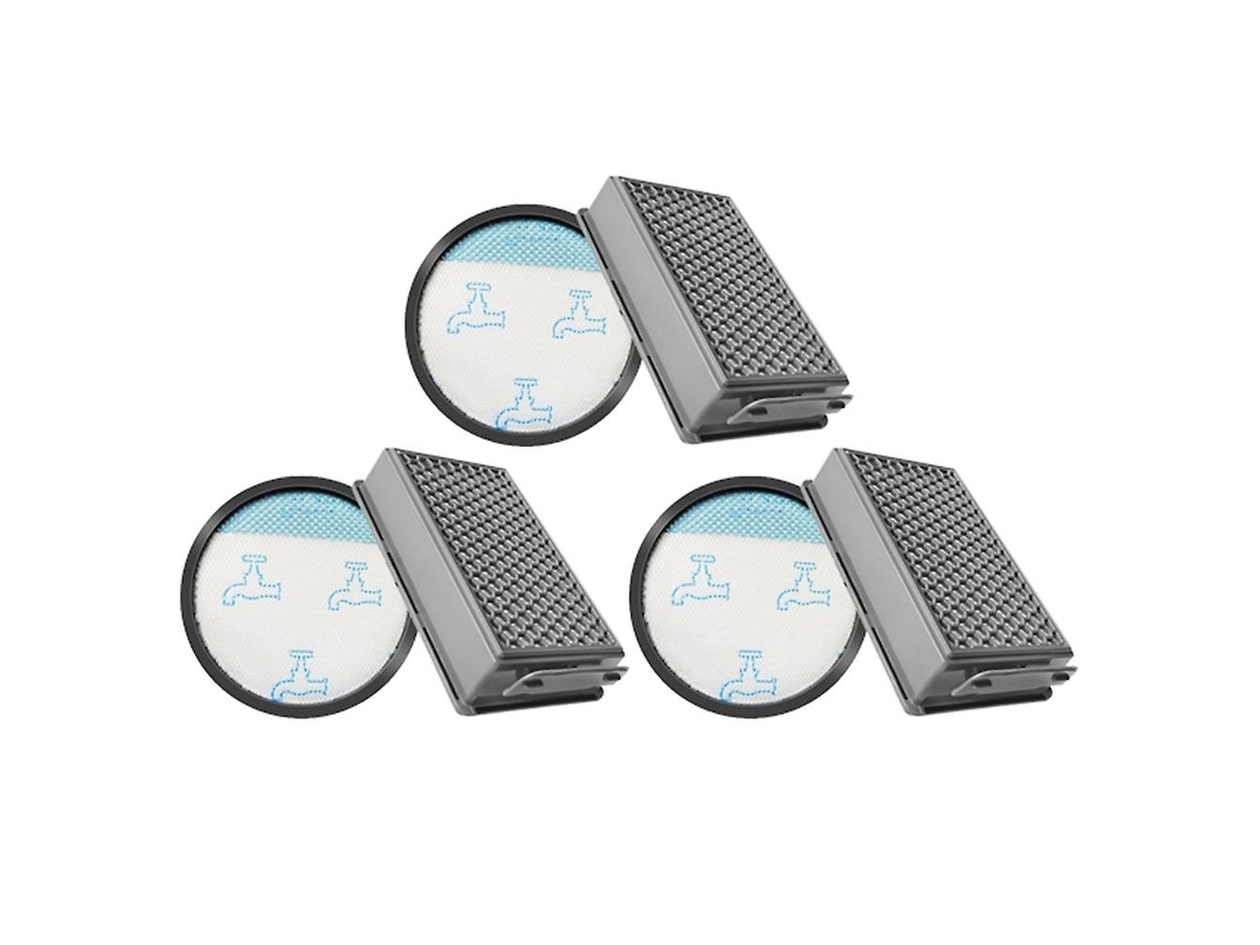 Conjunto De 3 Kits De Sustitución De Filtro Para Rowenta Compact Power Xxl Ro4811ea Gusshious