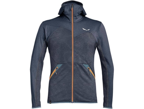 Abrigo Polar para Hombre SALEWA Puez Melange lite Azul para Montaña (M)