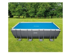 Cubierta solar de piscina INTEX Azul Polietileno (549 x 274 cm)