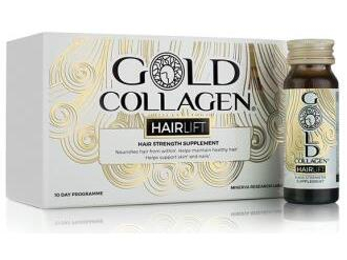 Hairlift 10 Ampollas de COLÁGENO ORO