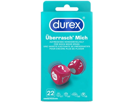 Preservativo DUREX 22 S Sortidos