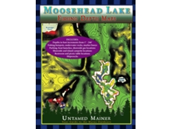 Libro Moosehead Lake Depth Maps de Angela Quintal-Snowman (Inglés)