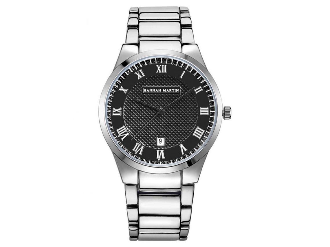 Reloj De Muñeca Analógico De Acero Inoxidable Con Movimiento De Cuarzo 1758hy