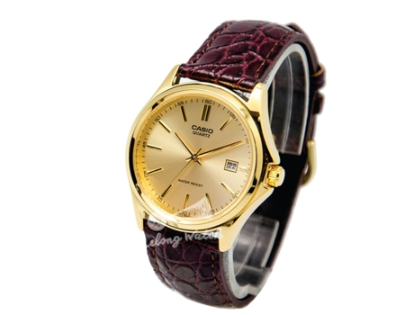 Reloj CASIO Hombre (Dorado y Marrón)
