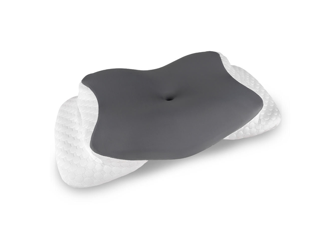 Almohada De Memoria Mariposa, Modelo Vendido, Protege Columna, Ayuda A Dormir, Alturas Diferentes, Gris
