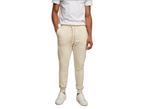 Pantalones de Chándal para Hombre URBAN CLASSICS (4XL - Algodón - Beige)