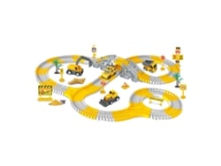 Brinquedos De Blocos De Pista De Carro Educativo Diy Para Crianças Desenvolvimento Cerebral Tipo 1