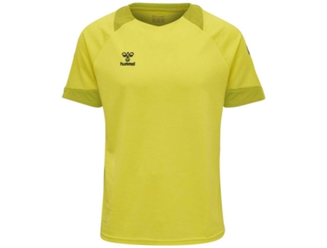 Camiseta de Hombre para Fútbol HUMMEL Lead Poly Amarillo (2XL)