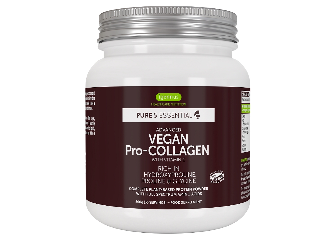 Igennus Pure & Essential Advanced Vegan Pro-Collagen 500g