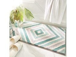 Tapete De Baño Antideslizante, Ultra Absorbente, Suave Y Lavable A Máquina Para Baño, Cocina (menta, 50x80cm)