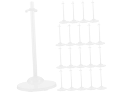 20 Soportes Transparentes Reutilizables Para Exhibir Figuras De Acción