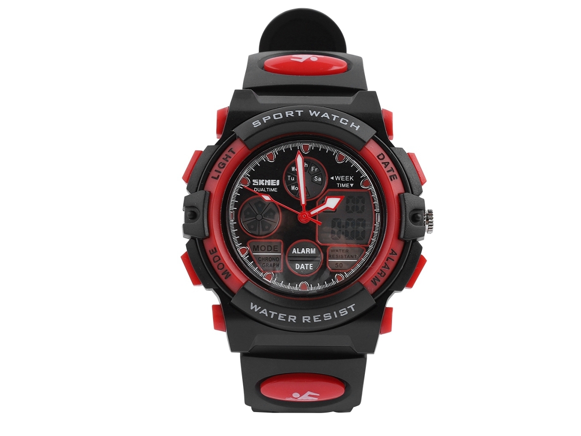 Reloj deportivo infantil EOOCOO, resistente al agua y luminoso.