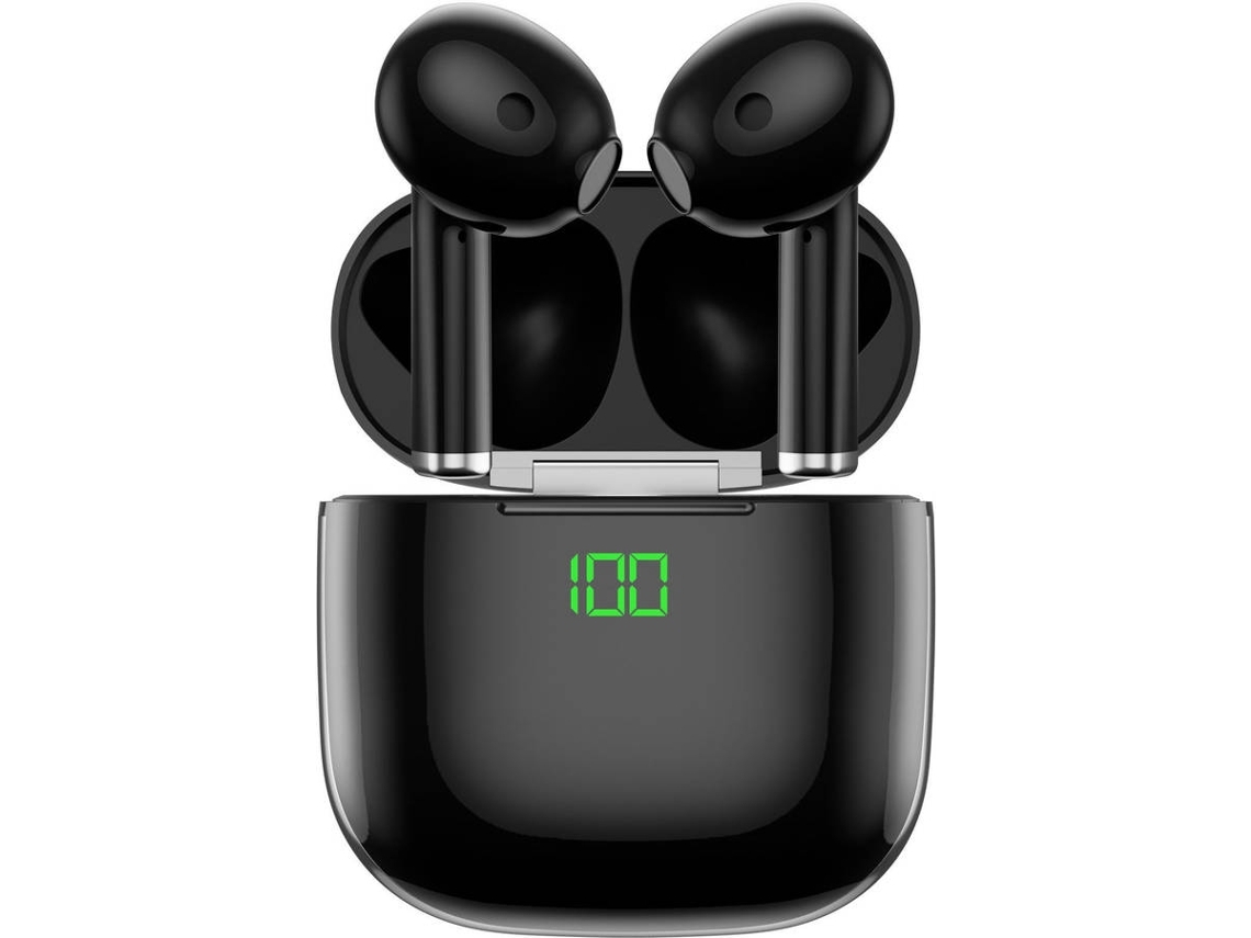 Auriculares Bluetooth inalámbricos verdaderos K6819 Micrófono interno con cancelación de ruido Negro VEANXIN