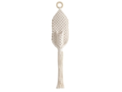 2026-tapiz De Macramé Hecho A Mano Bohemio Con Cesto De Flores Para Decoración De Oficina Y Dormitorio
