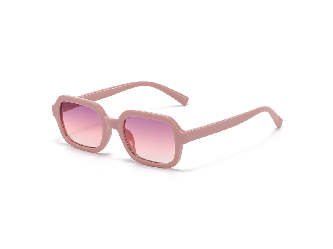 (estilo 5) Gafas De Sol De Ciclismo Cuadradas Pequeñas, Estilo Retro Amarillo Moderno, Protección Uv400