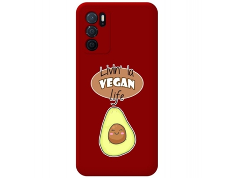 Carcasa Oppo A16 / A16s TUMUNDOSMARTPHONE Silicona Líquida Dibujos Rojo
