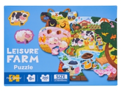 Juego de rompecabezas de 200 piezas B.active Farm