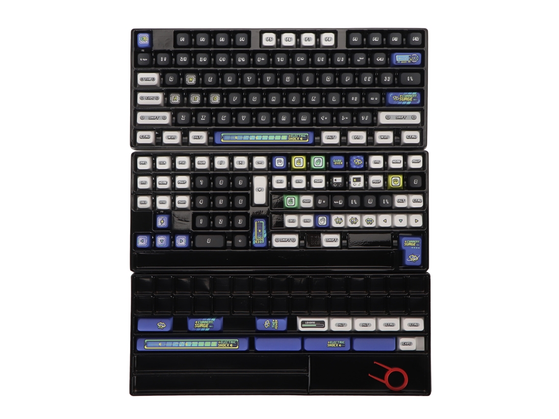Juego de teclas PBT de 154 teclas para sublimación XDA