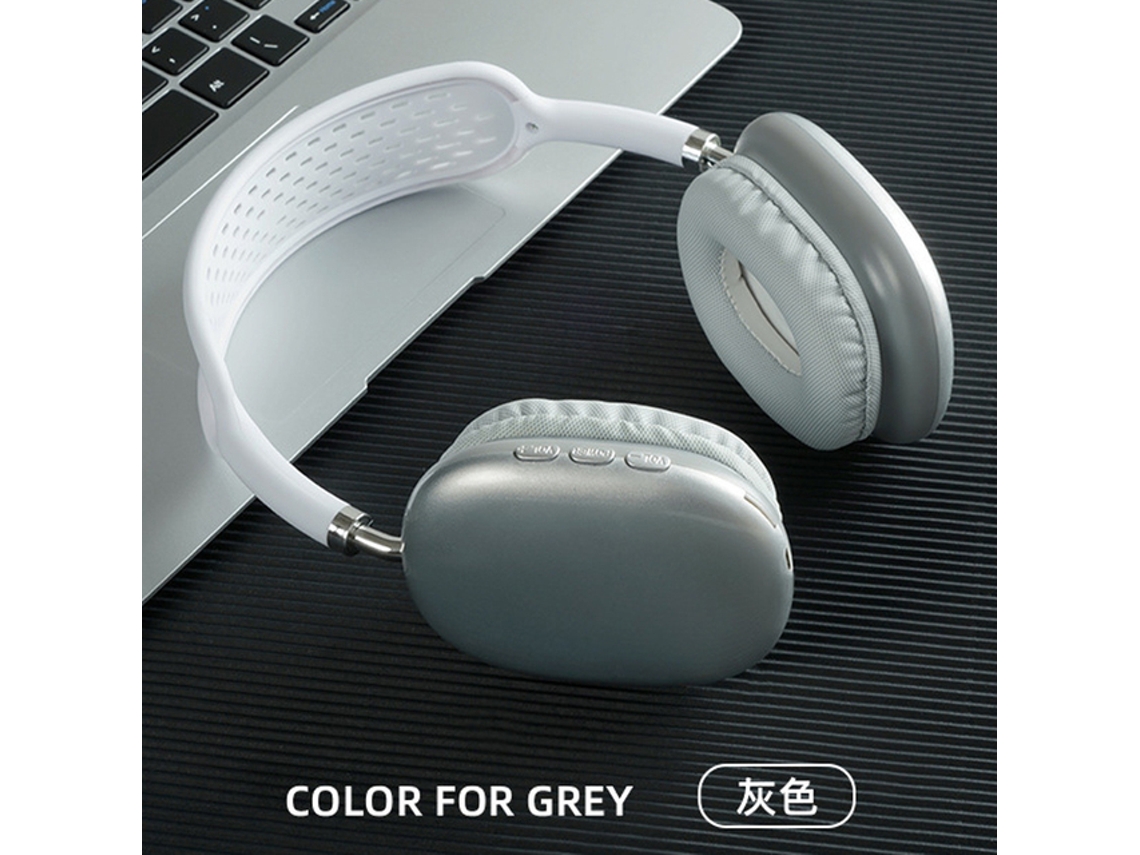 P9 Auriculares Bluetooth Inalámbrico con Micrófono con Noise Cancelling Auriculares estéreo Sound Sports Gaming Auriculares Suporta TF