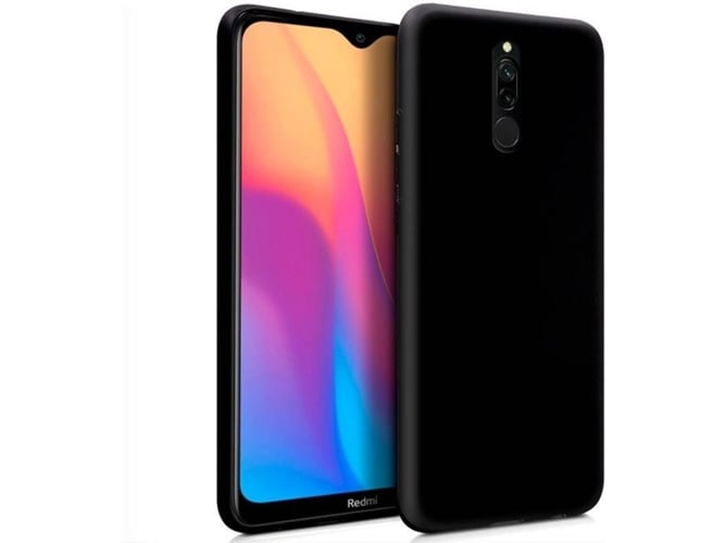 Carcasa Xiaomi Redmi 8, 8A WEPHONE ACCESORIOS Silicona Negro