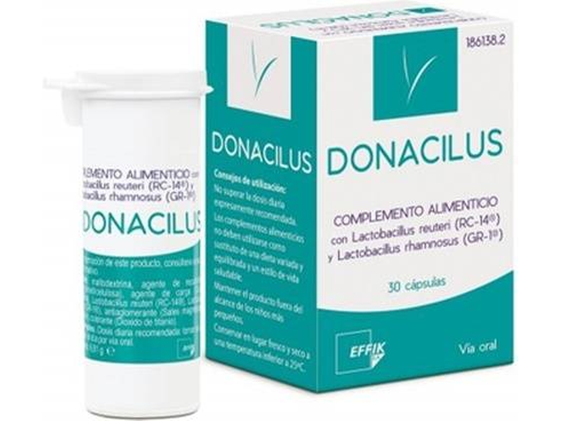 Complemento Alimentar EFFIK Donacilus (30 cápsulas)