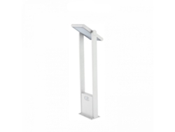 POPA - Foco de energía solar Blanco 60 cm 4000K Luz de jardín BENEITO FAURE