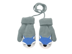 NEVEANCE Guantes de Invierno para Niños con Elástico Ajustable Guantes de Nieve con Dedos Completos Guantes Mágicos para Esquí