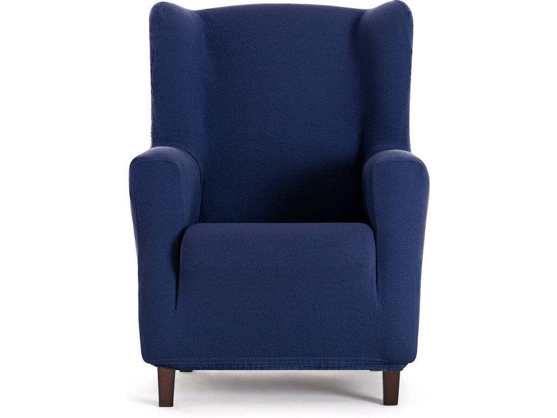 Funda de Sillón EYSA Premium Bronx Tejido Multielástico (90 x 80 x 100 cm - Poliéster - Azul)