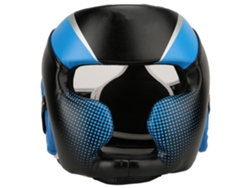 Casco de boxeo con protección para entrenamiento de Muay Thai, Sanda, Karate y Taekwondo, talla M (azul)