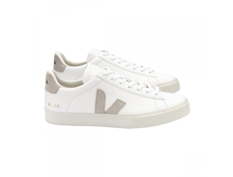 Zapatillas De Piel Cp0502429b Campo Chromfree Blanco EU 42 Hombre VEJA
