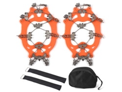 Protector Antideslizante De Acero Inoxidable Para Calzado Con 32 Puntos De Apoyo Para Nieve, Senderos Y Escalada.